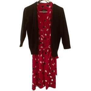 Hearts Wrap Dress